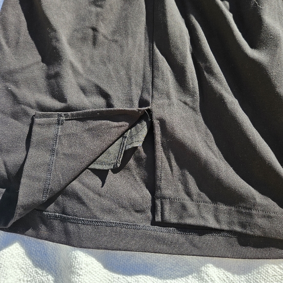 Bcbgmaxazria Dress Women's Black Size Medium Lace Back Ruched Waist BCBG - Picture 5 of 16